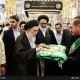 تصاویر آئین گلاب شویی ضریح مطهر احمد بن موسی (ع)