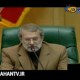 تلاش لاریجانی برای آرام کردن مجلس هنگام سخنرانی روحانی