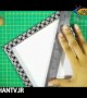 قابی تزیینی زیبا و آسان بسازید